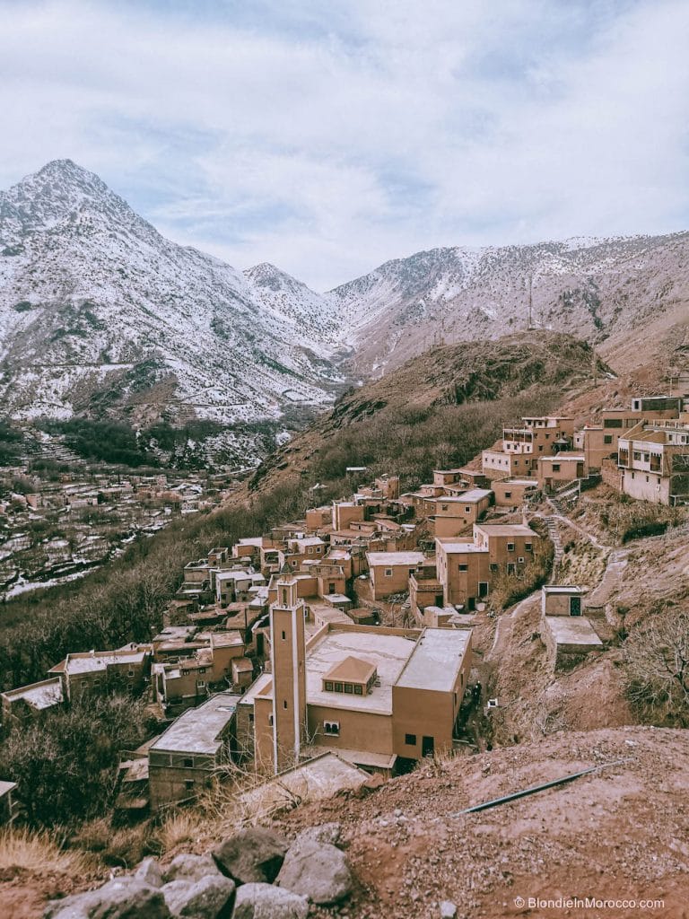 Camel ride in Agafay Desert before you Explore Imlil And the Atlas Mountains